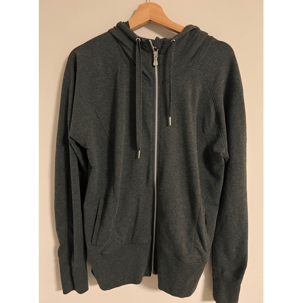 Champion Men's Full Zip Hoodie Sweatshirt XL Charcoal Gray Heathered
